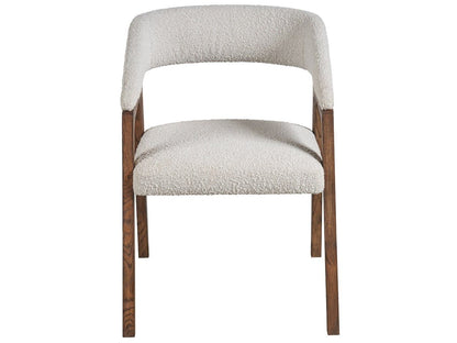 Modern - Barrel Back Dining Chair - White
