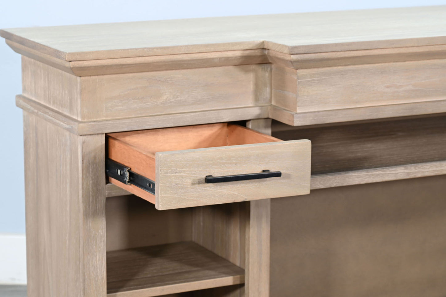 Liliana Media Console Only (for 2001B-36P Insert) - Light Brown