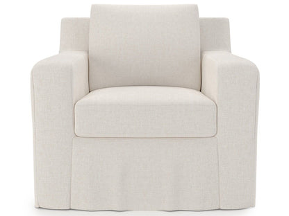 Ryman - Slipcover Swivel Chair, Special Order - White