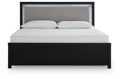 Maeling - Upholstered Panel Bed