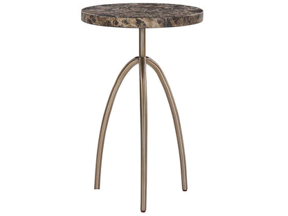 Fenwick - Emperador Table - Dusty Bronze