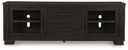 Galliden - Extra Large TV Stand - Black