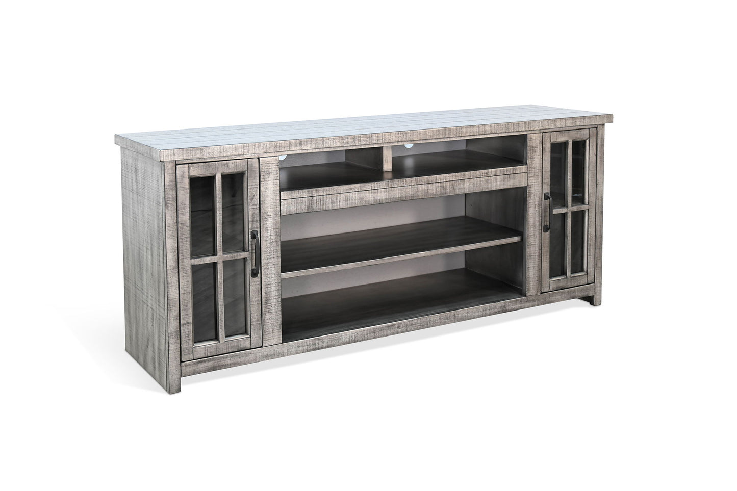 Alpine - 76" Media Console - Gray