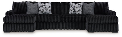 Midnight-Madness - 3 Piece Sectional
