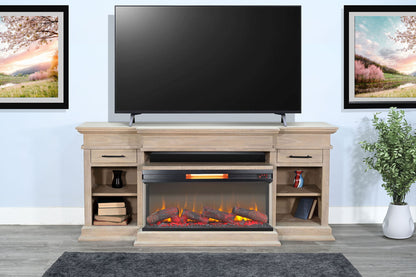 Liliana Media Console Only (for 2001B-36P Insert) - Light Brown