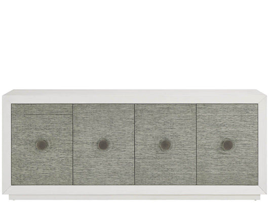 Oasis - Seascape Credenza - Gray / White