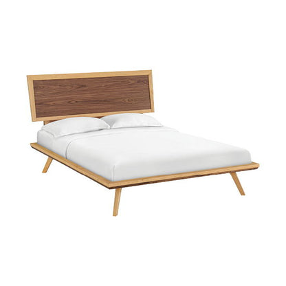 Addison - Queen Adjustable Headboard Platform Bed - Natural