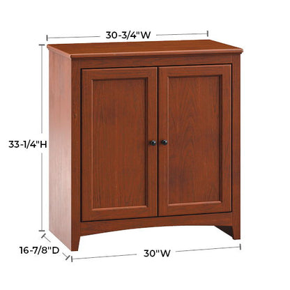 McKenzie - 30.7" W Cabinet - Glazed Antique Cherry