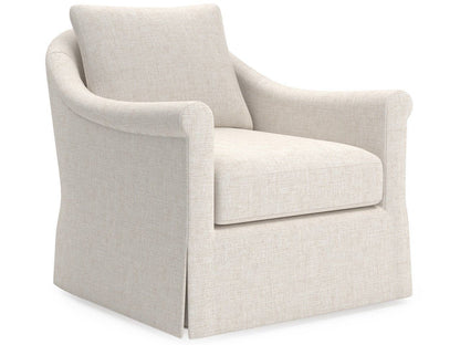 Rowan - Skirted Swivel Glider, Special Order - White