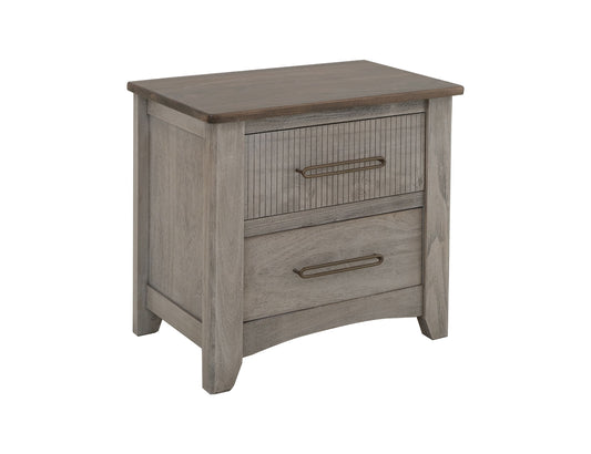 Ridge - Nightstand - Sand Brown