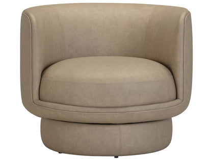Deke - Swivel Chair - Light Brown