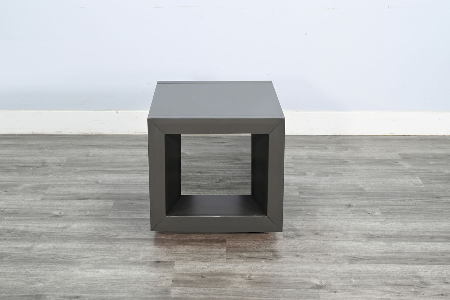 Modern Square Table With Open Storage