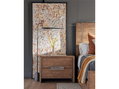 Modern - Atlas Drawer Nightstand - Dark Brown