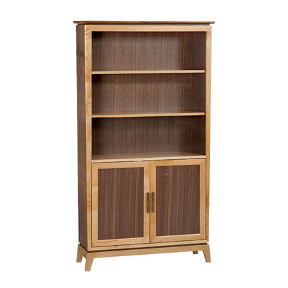 Addison - 72" H Bookcase With Doors - Natural