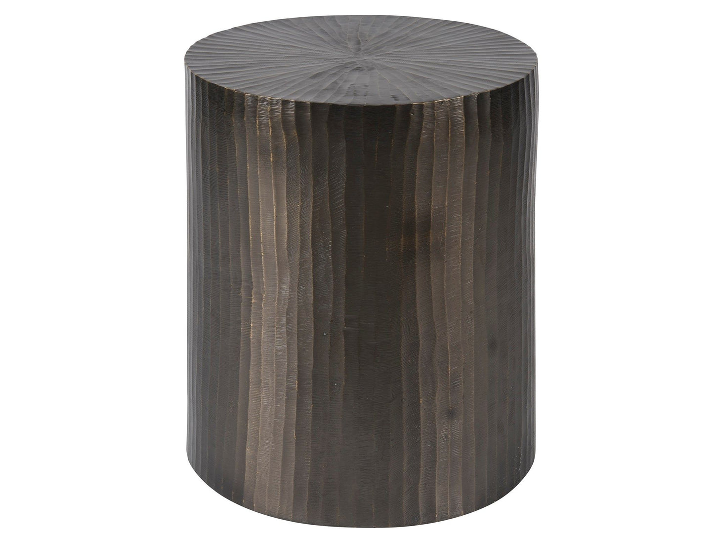 Modern - Asher Round End Table - Bronze