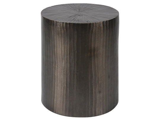 Modern - Asher Round End Table - Bronze