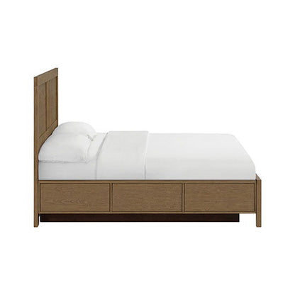 Bailey - Queen Storage Bed - Nutmeg