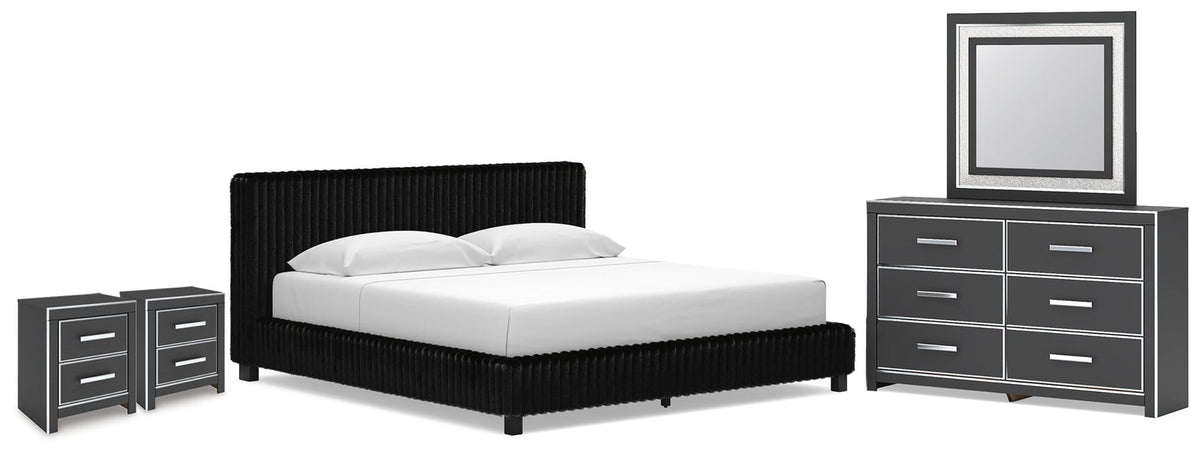 Zuraleus - Upholstered Bedroom Set