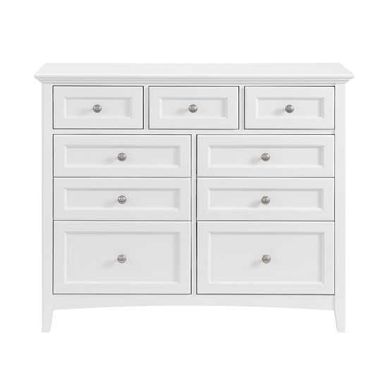 McKenzie - 9-Drawer Dresser - Snowbound