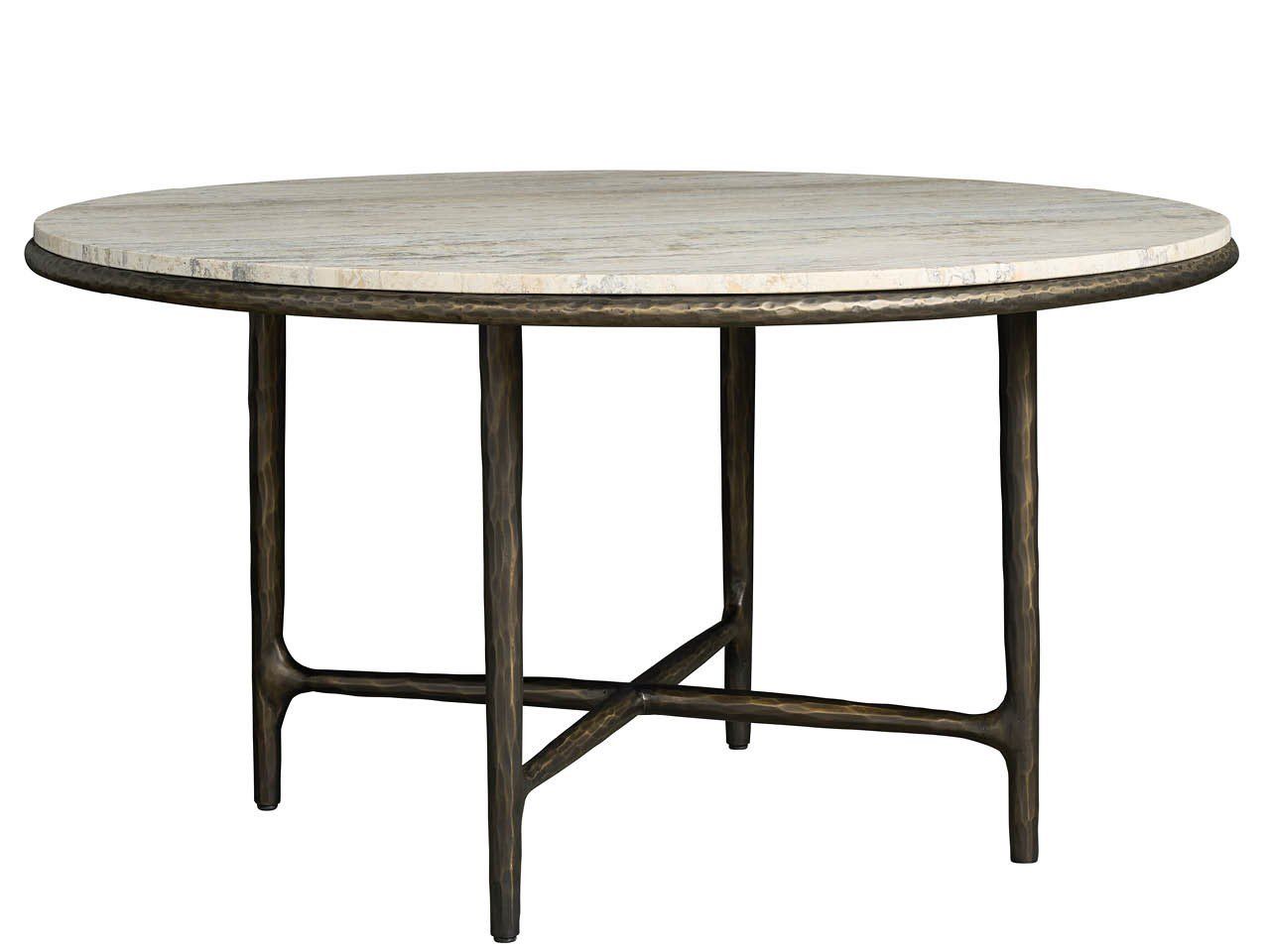 Griffith Park - Round Dining Table - Bronze / Gray