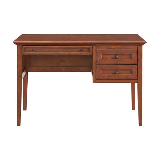 McKenzie - 3-Drawer Desk - Glazed Antique Cherry