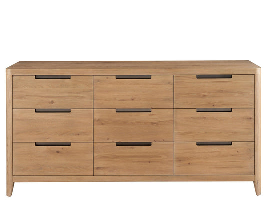 Modern - Walker Drawer Dresser - Light Brown