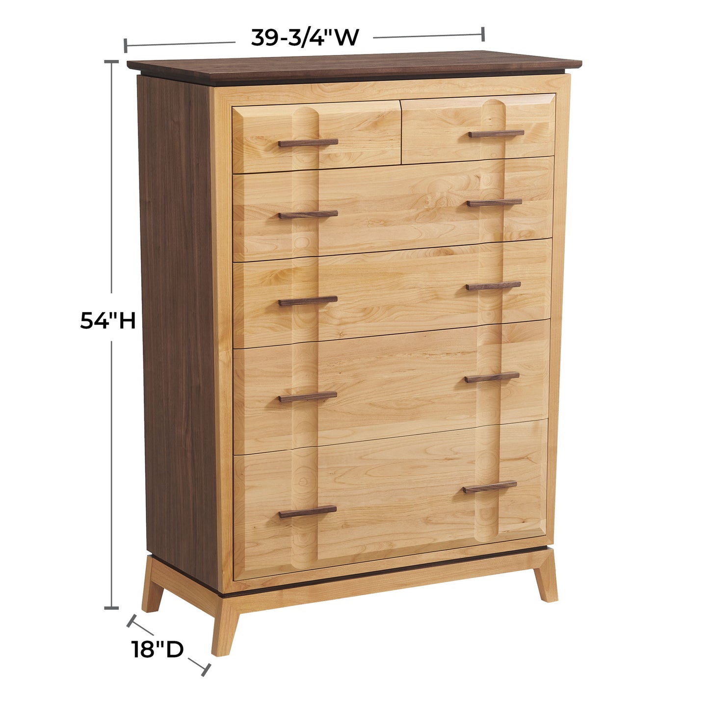 Addison - 6-Drawer Chest - Natural