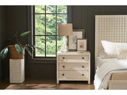 Dwell - Three Drawer Nightstand