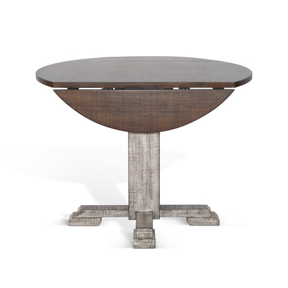 Homestead Hills - Table Base Only - Tobacco Leaf / Alpine Gray