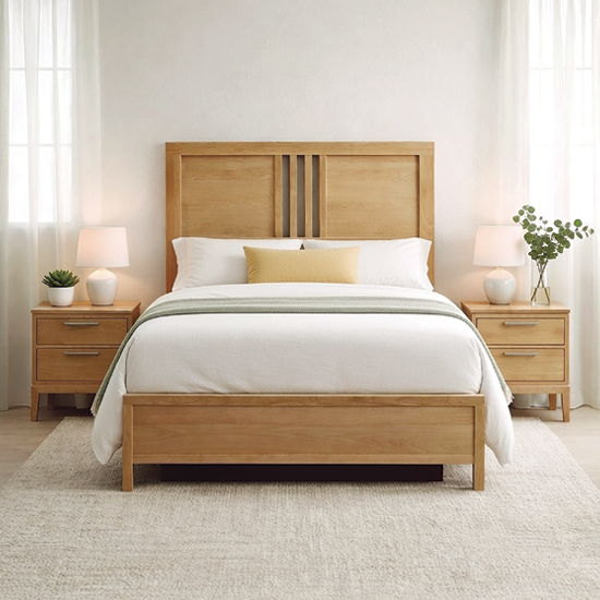 Bailey - Queen Bed - Natural