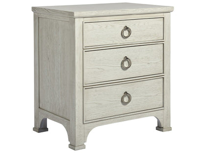 Escape - Nightstand - Pearl Silver