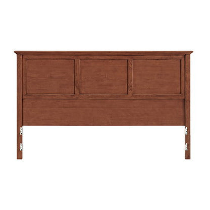 McKenzie - King Classic Headboard - Glazed Antique Cherry