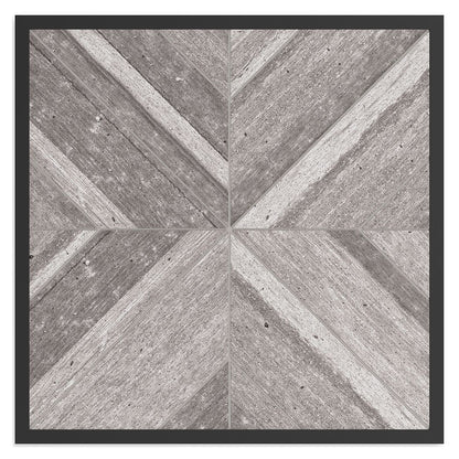 Beachcroft - Square End Table - Black / Light Gray