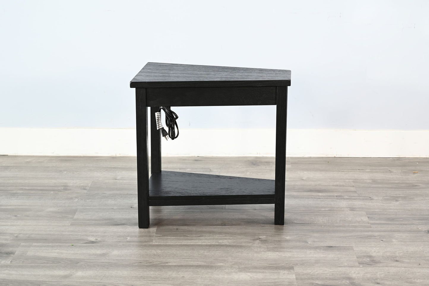Chair Side Table With Power Strip