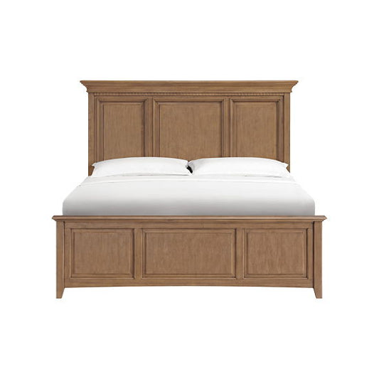 McKenzie - King Grand Bed - Pecan