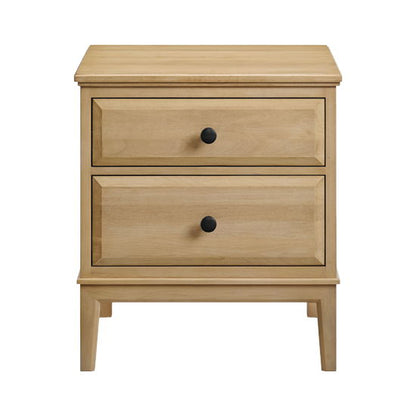 Virginia - 2-Drawer Nightstand - Latte