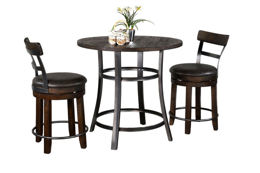 Counter Height Round Dining Set