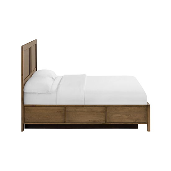 Bailey - King Storage Bed - Nutmeg