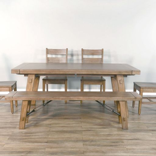 Doe Valley - Wood Extension Table With Turnbuckle - Buckskin