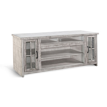 Alpine - 76" Media Console - Gray