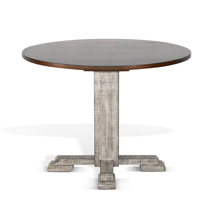 Homestead Hills - Table Base Only - Tobacco Leaf / Alpine Gray