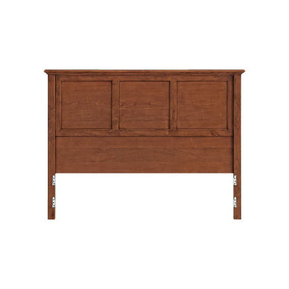McKenzie - Queen Classic Headboard - Glazed Antique Cherry