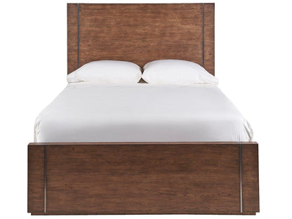 Modern - Koda King Panel Bed - Dark Brown