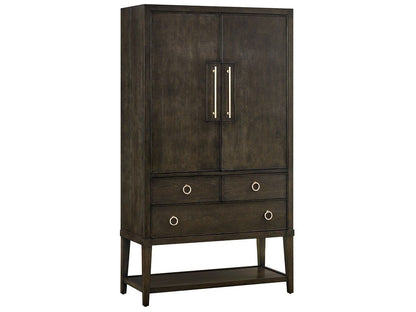 Fenwick - Bar Cabinet - Dark Brown