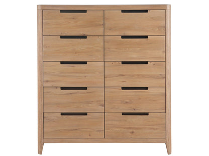 Modern - Walker Drawer Chest - Light Brown