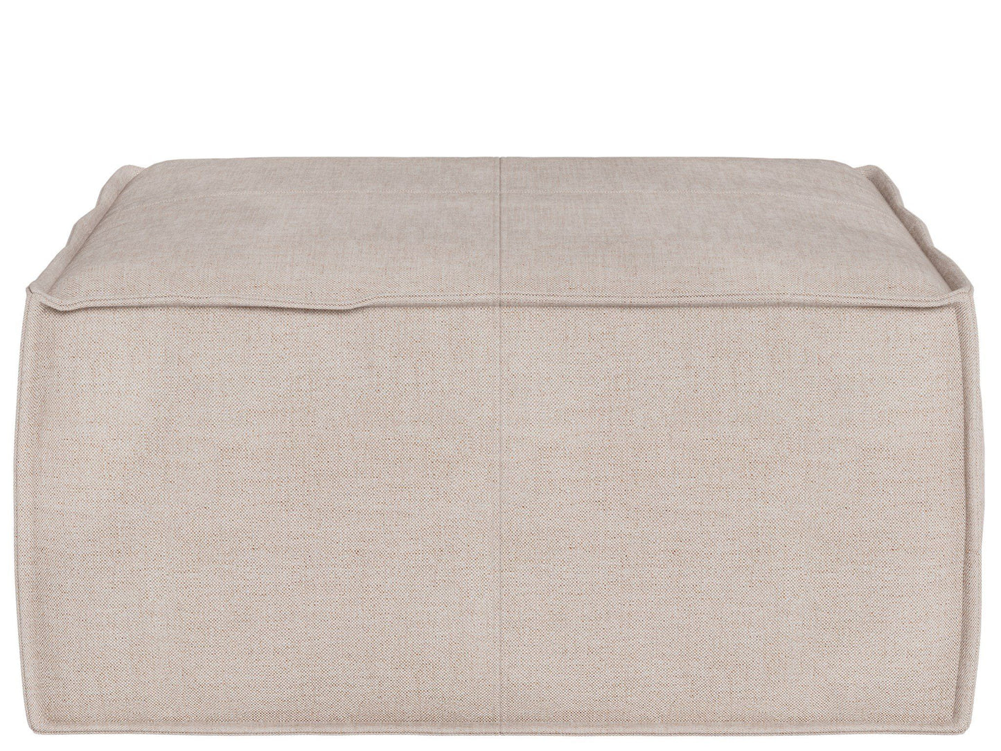Bottega - Poof Ottoman Large, Special Order - Beige