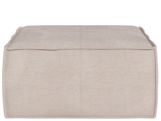 Bottega - Poof Ottoman Large, Special Order - Beige