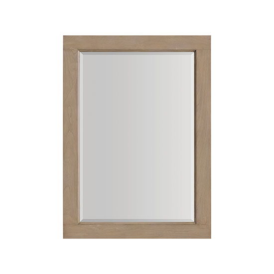 Bailey - Rectangular Mirror - Almond
