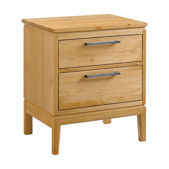 Bailey - 2-Drawer Nightstand - Natural