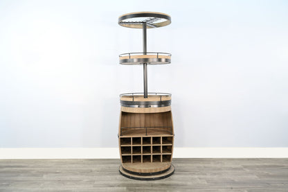 Barrel Bar With Swivel - Wheat